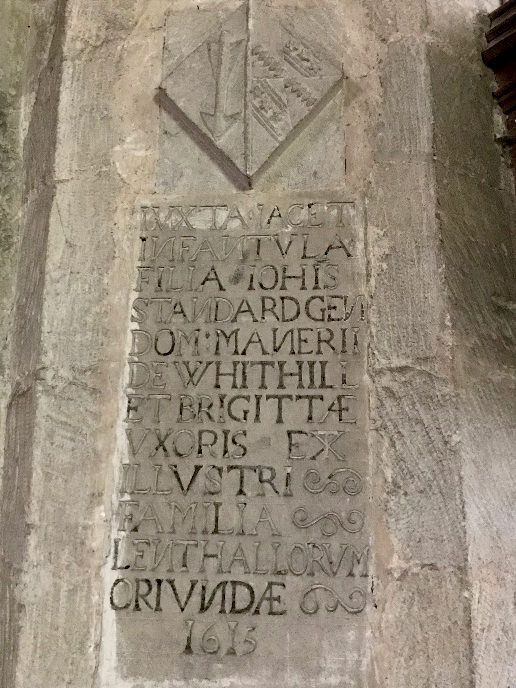 Latin inscription in stone